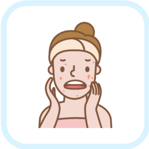 여드름 부위별 원인 