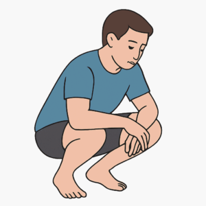 변비 직빵 자세