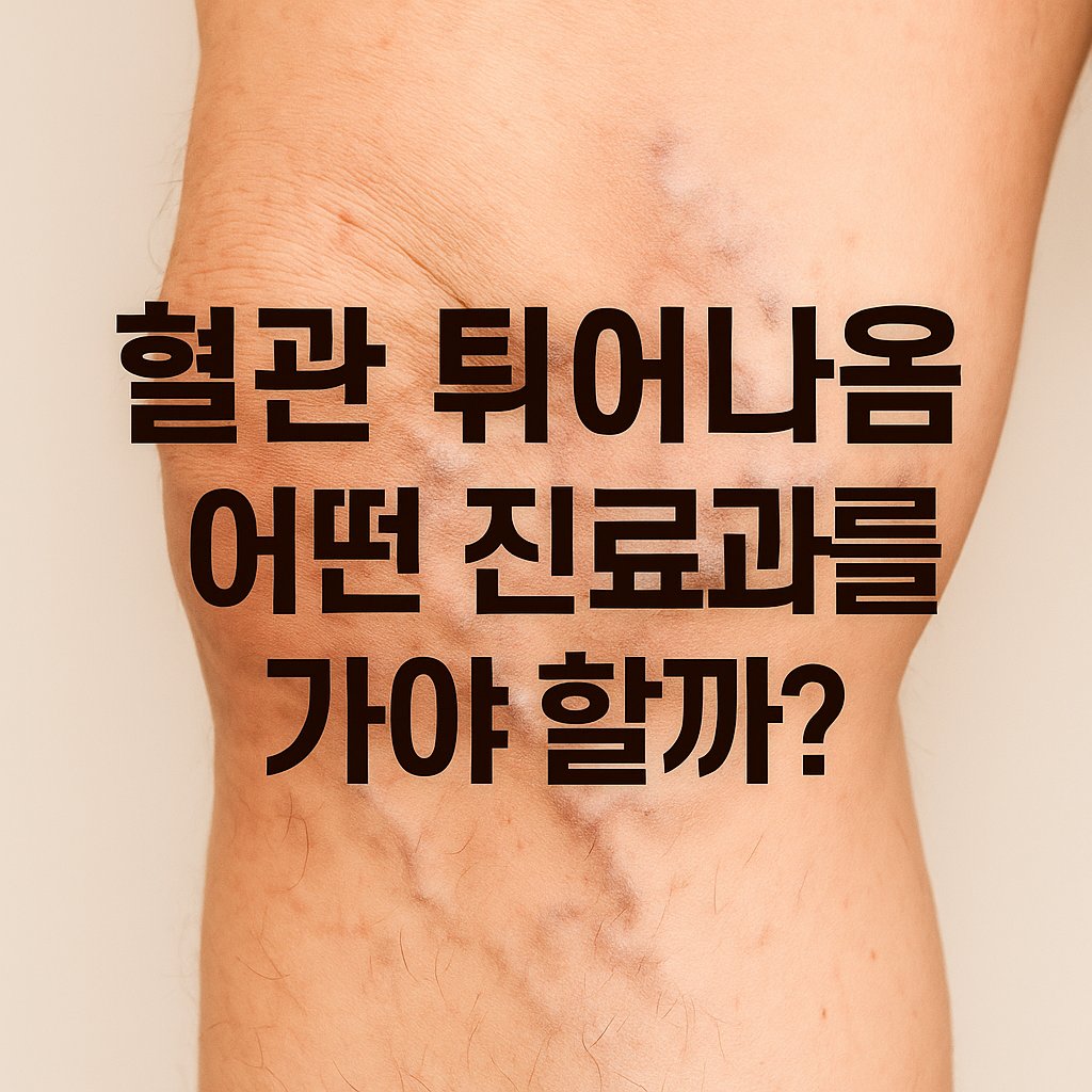 혈관 튀어나옴 진료과 썸네일 이미지